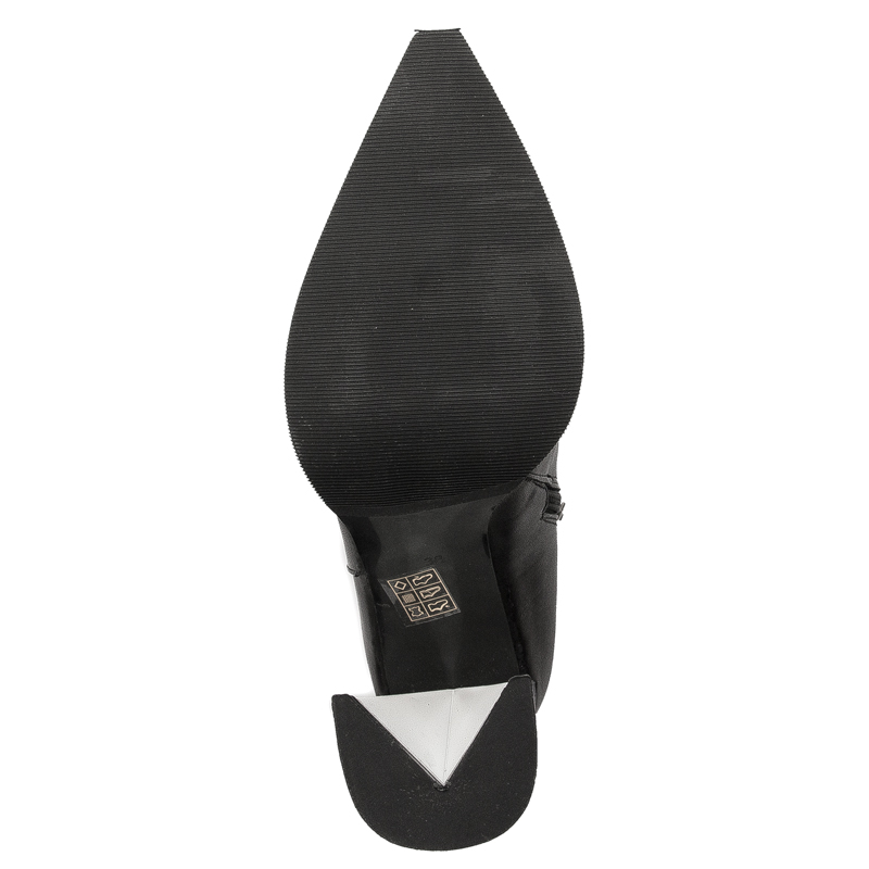 Leather Boccato boots on the Black post