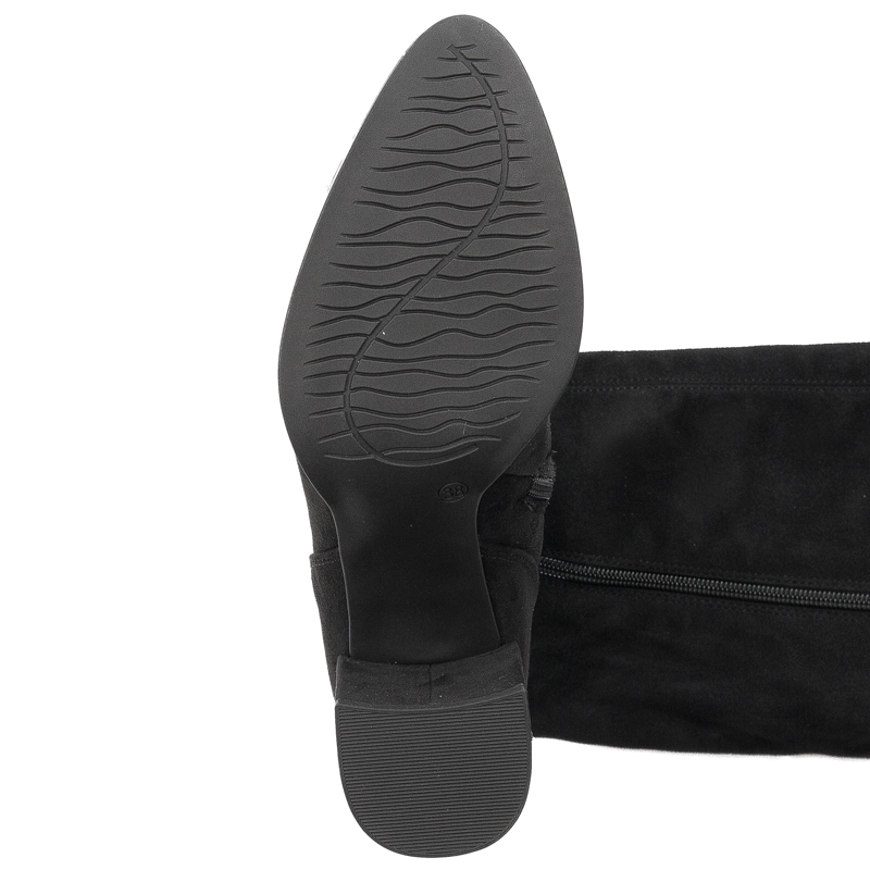 Marco Tozzi Black Knee-high Boots