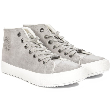 Trampki Lee Cooper LCJL-20-31-013 Popielate
