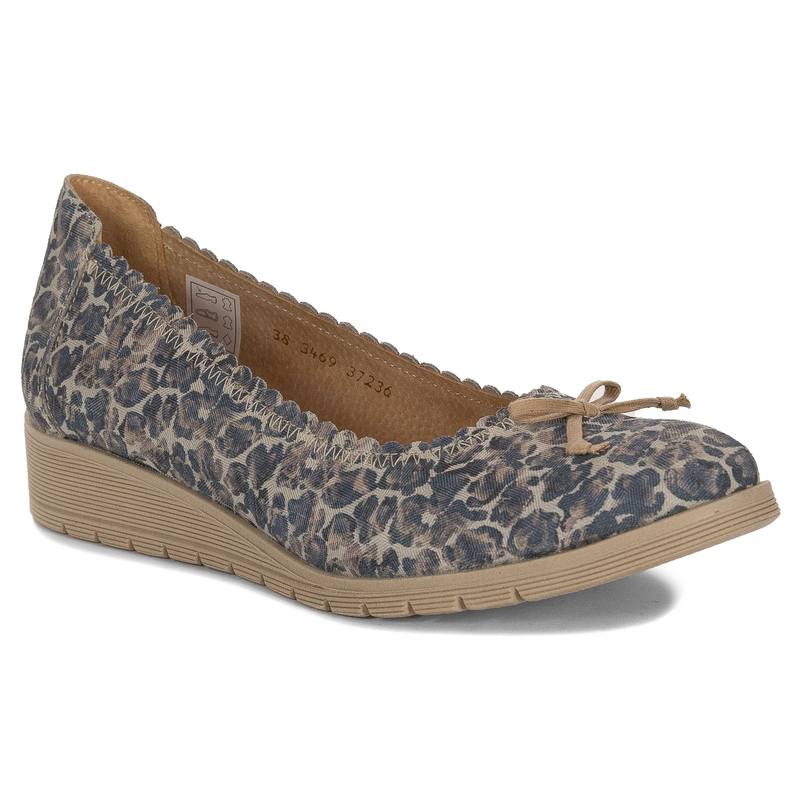Maciejka Navy Blue Flat Shoes