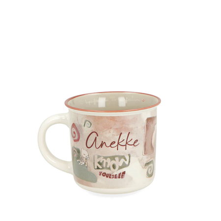 Anekke Porcelain Illustrated Mug with Bow Multicolor 42475-101