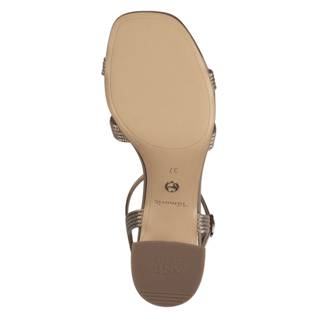 Tamaris Women's Heeled Sandals Gold  1-28244-44-900