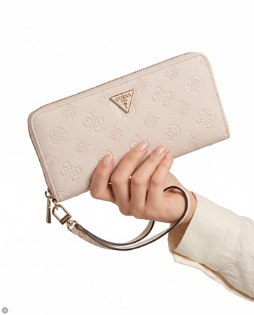 Guess Blake Women's Wristlet Wallet Beige SWPD2222146-BEIGE