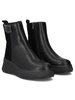 Filippo Women's Leather Insulated Boots Black