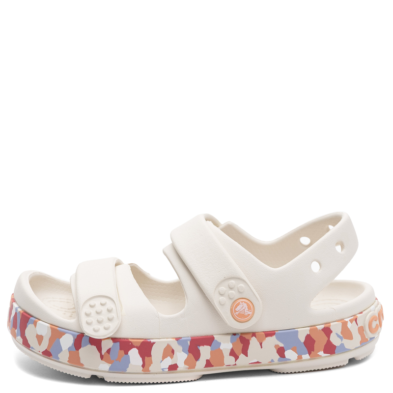 Crocs Classic Cross Strap Sandal Girls' Sandals Lightweight Beige 212527-2MK
