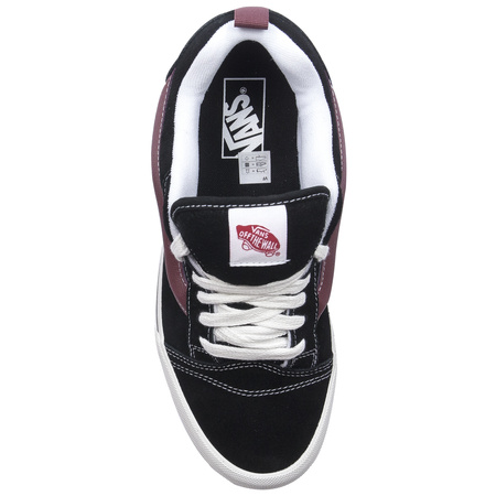 Vans Trampki sneakersy męskie Knu Skool Black Port