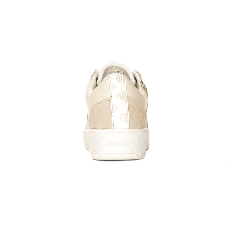 Guess Sneakersy SIDNY IVORY beżowe