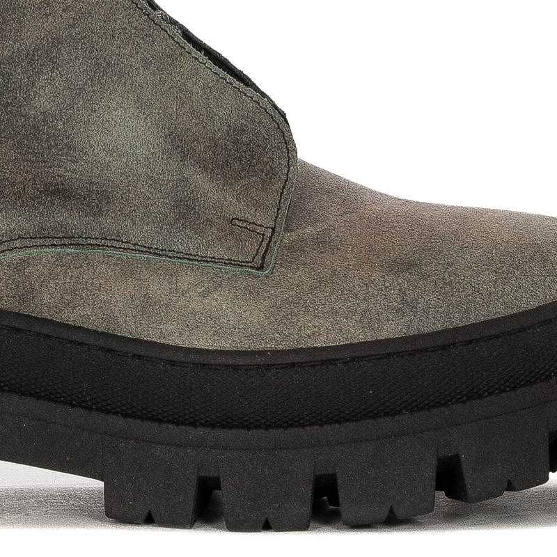 Maciejka 05693-09/00-3 Green Lace-Up Boots