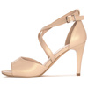 Sergio Leone Women's Sandals On A High Heel Chamoiss