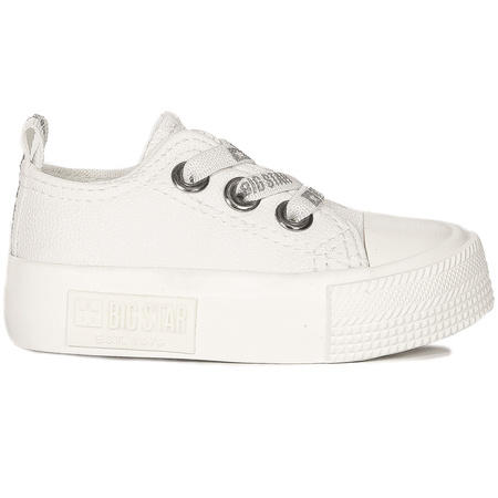 Big Star White children's sneakers