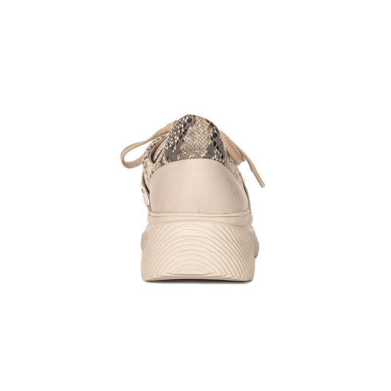 Maciejka 04448-25-00-5 Gold+Beige Flat Shoes