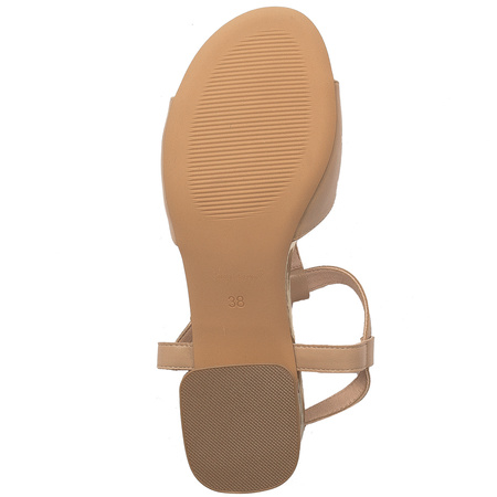Sergio Leone Women's Sandals On A High Heel Chamoiss