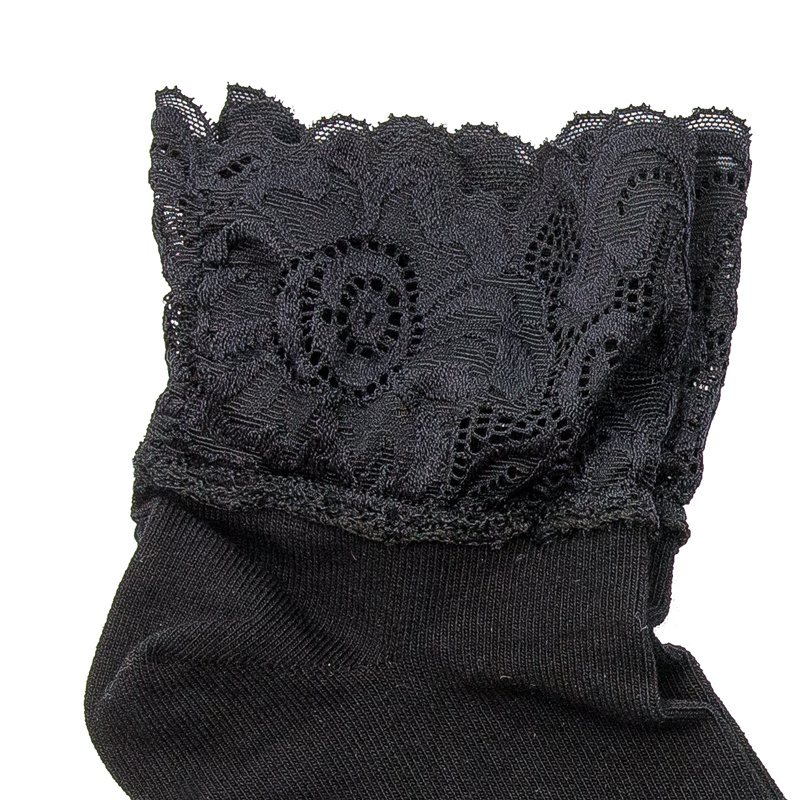 A set of Milena exclusive socks, lace, bow, pendant Heart