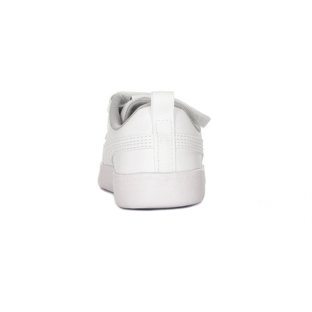 Puma Courtflex v2 V Inf White Velcro shoes for children