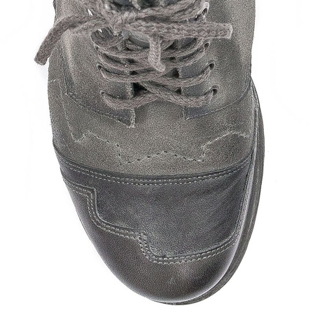 Maciejka  04625-03/00-3 Gray Lace-up Boots