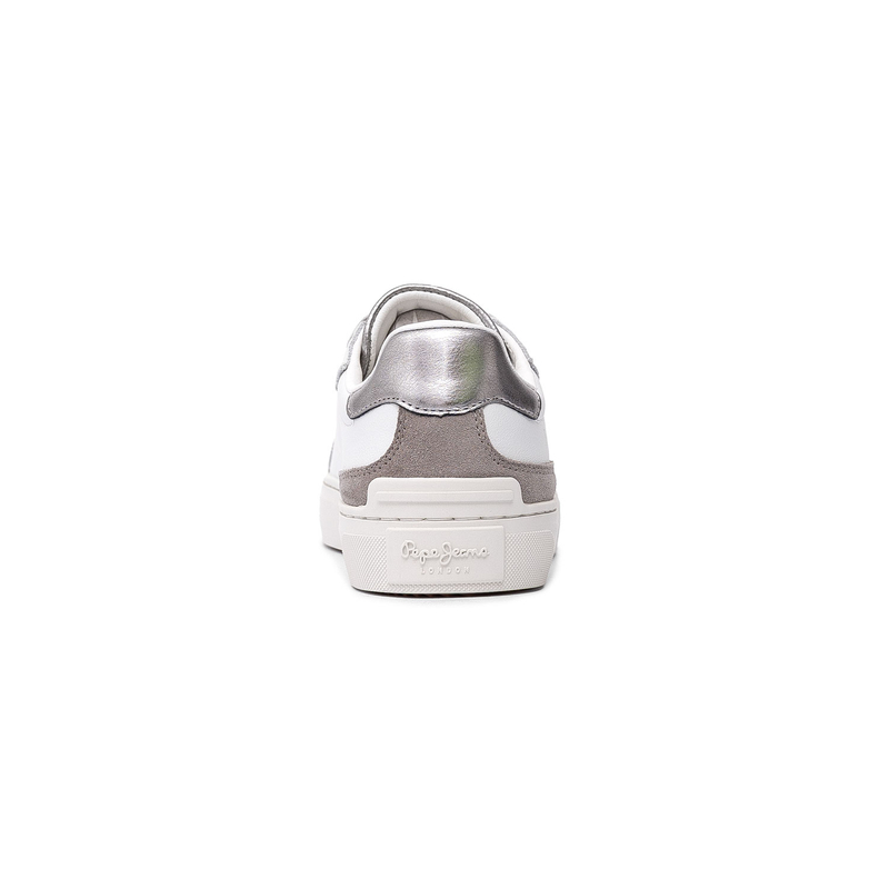 Pepe Jeans Sneakersy Damskie Camden Cold Silver