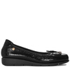 Maciejka Comfort Ballet Flats Low Wedge Black P6504-20/00-8
