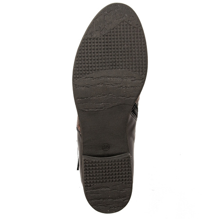 Maciejka Black + Brown Women's Boots
