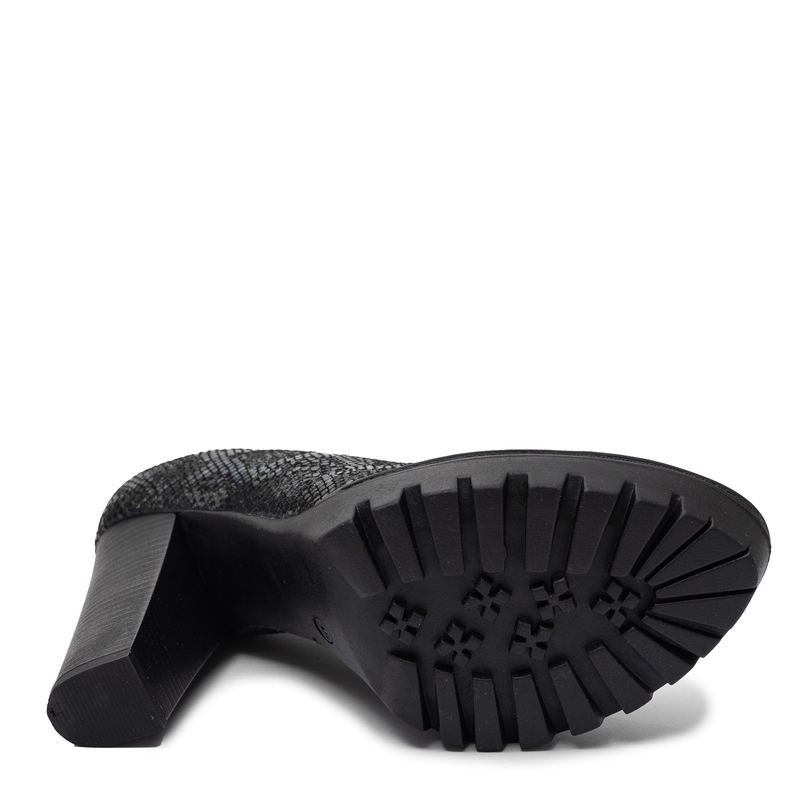 Maciejka Leather Pumps on a Heel Black 2629W-07/00-1