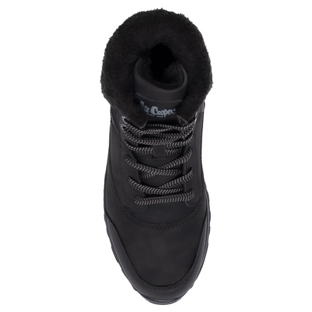 Lee Cooper Insulated Ankle Boots Platform Black LCJ-25-01-3743