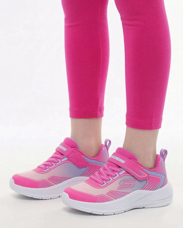 Skechers Microspec Advance - Oasis Point Girls' Sneakers Lightweight Pink 303657L-HPMT