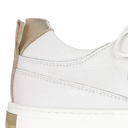 Inofio women's leather white shoes 