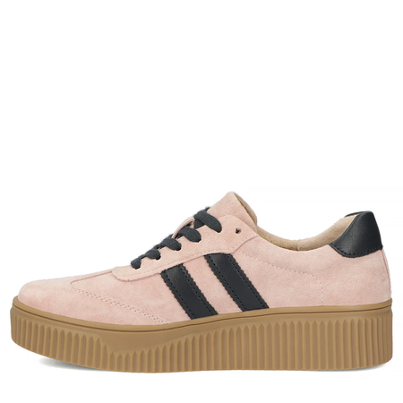 Filippo Suede Platform Sneakers Pink DP6776-26-PI-NV