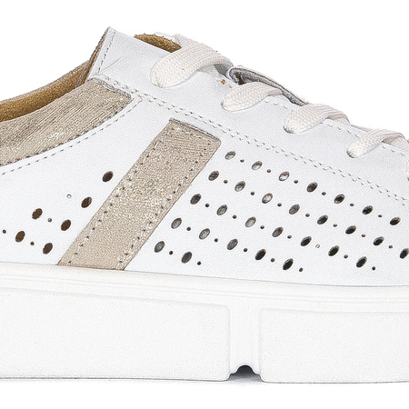 Filippo DP4531-23 White Trainers