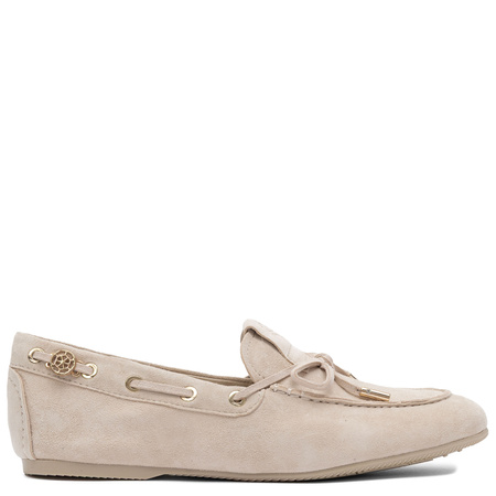 Guess Półbuty Damskie Beżowe z Kokardką FLPAISSUE14 Beige