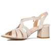 Bioeco Women Sandals On Heel Beige