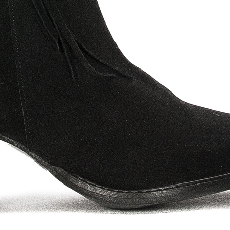 Maciejka 05774-01/00-6 Black Knee-High Boots