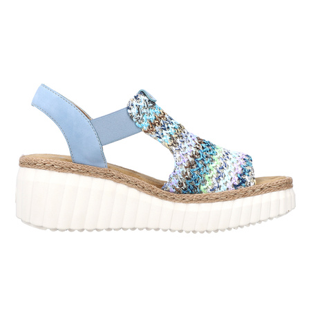 Rieker Women's Blue Sandals