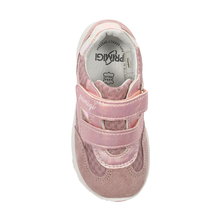 Primigi Children's Pink Low Shoes With Velcro