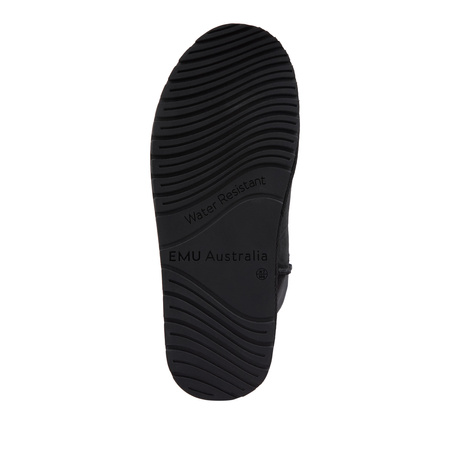 EMU Australia Women's Stinger Lo Flatform Black Ankle Boots