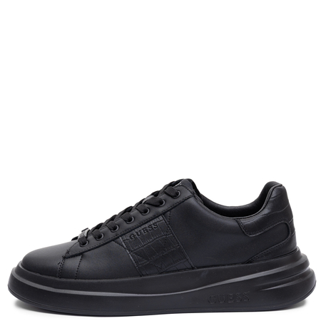 Guess Sneakersy Męskie Czarne FMFEAL-LEP12-BLK