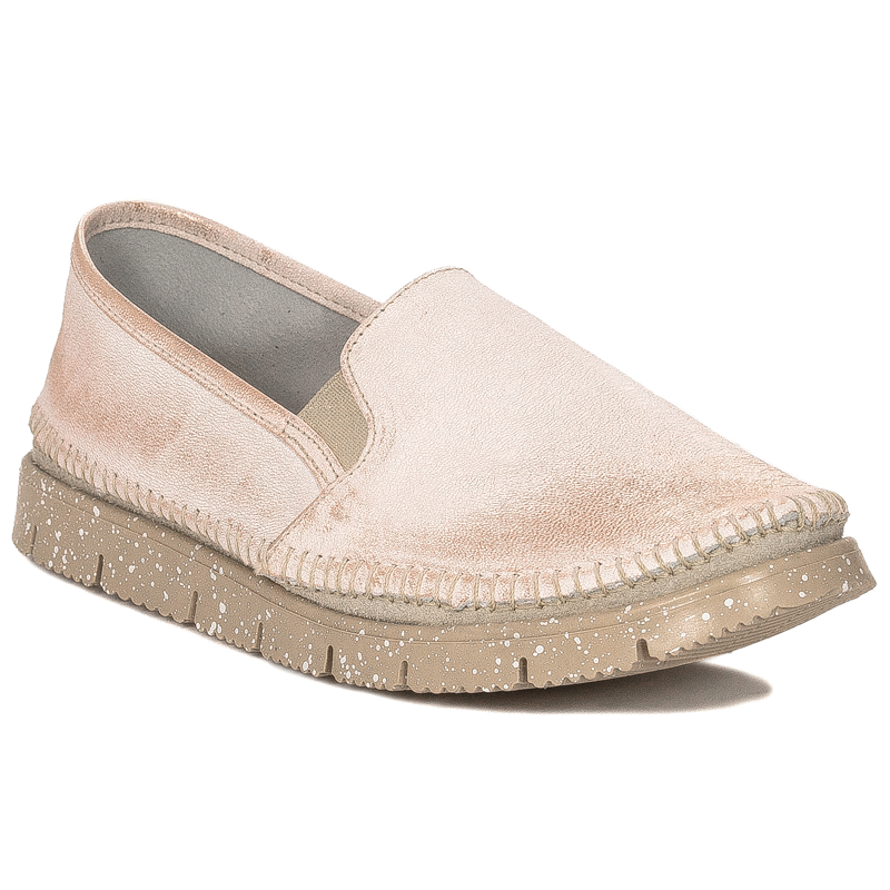 Maciejka 03512-28/00-0 White Flat Shoes
