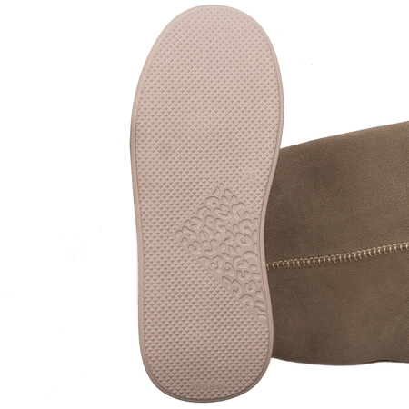 Maciejka Dirty Beige Knee-High Boots