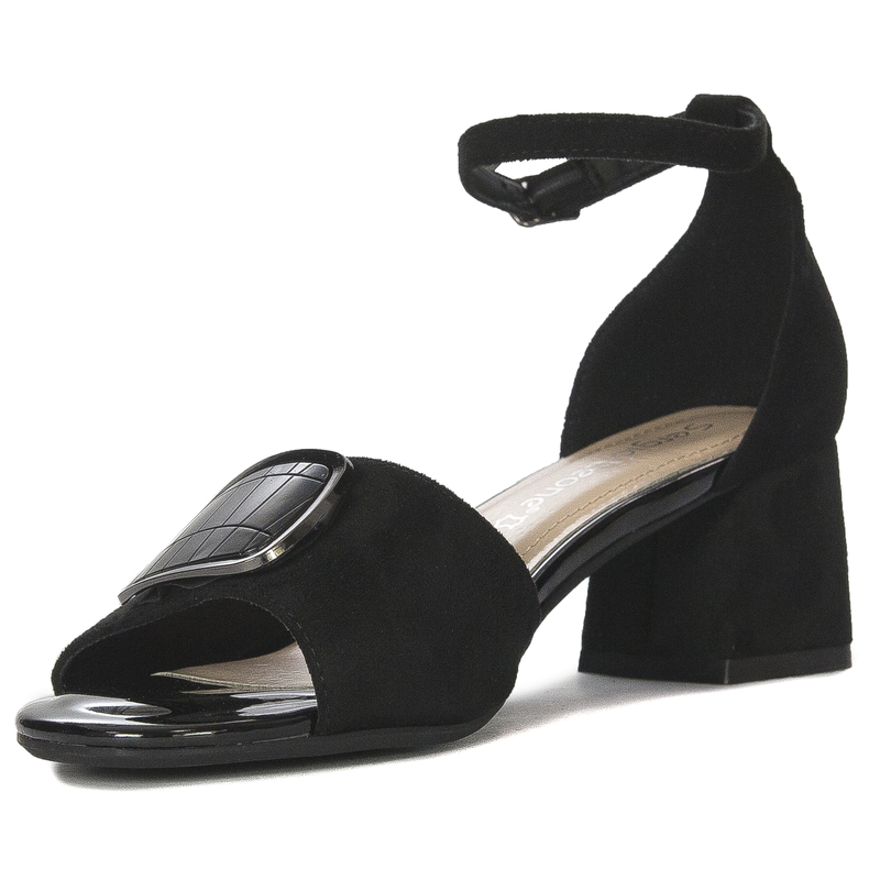 Sergio Leone SK874 Black MIC Sandals