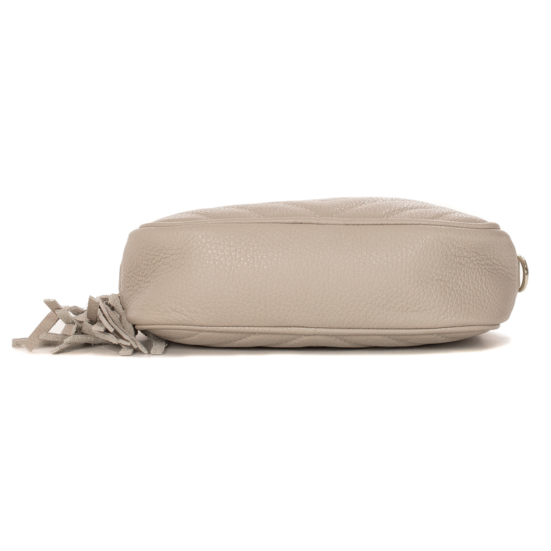 Maciejka Beige Leather Women's Handbag