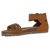 Yokono Women's Brown Leather Sandals