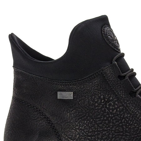 Rieker Y3163-00 Warned Black Boots
