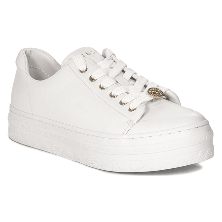 Guess women's shoes with the LULLU platform white