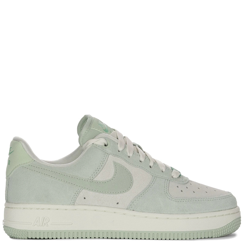 Nike Suede Low-Top Sneakers Classic AF1 Silhouette Pastel Green HQ1497-099