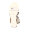 T.Sokolski Women's Leather Sandals Silver