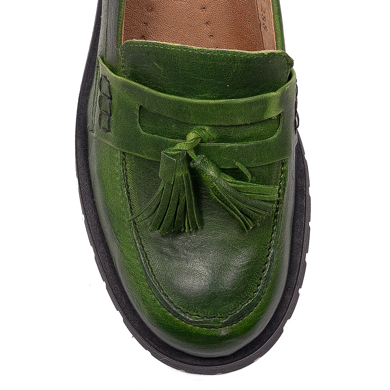 Maciejka Women's Green Shoes On Platform