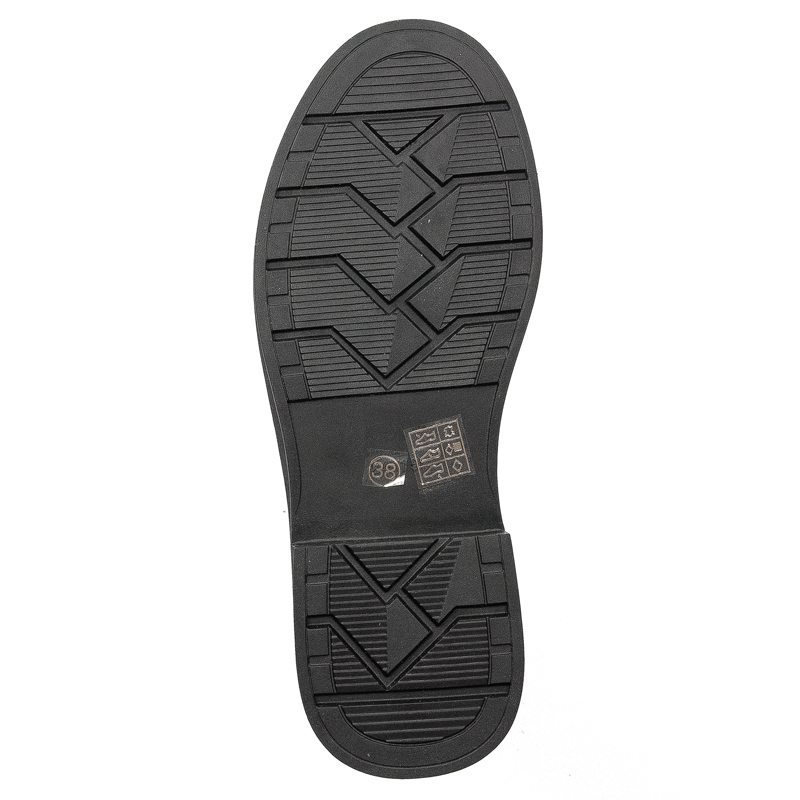 GOE Women's warm leather black boots
