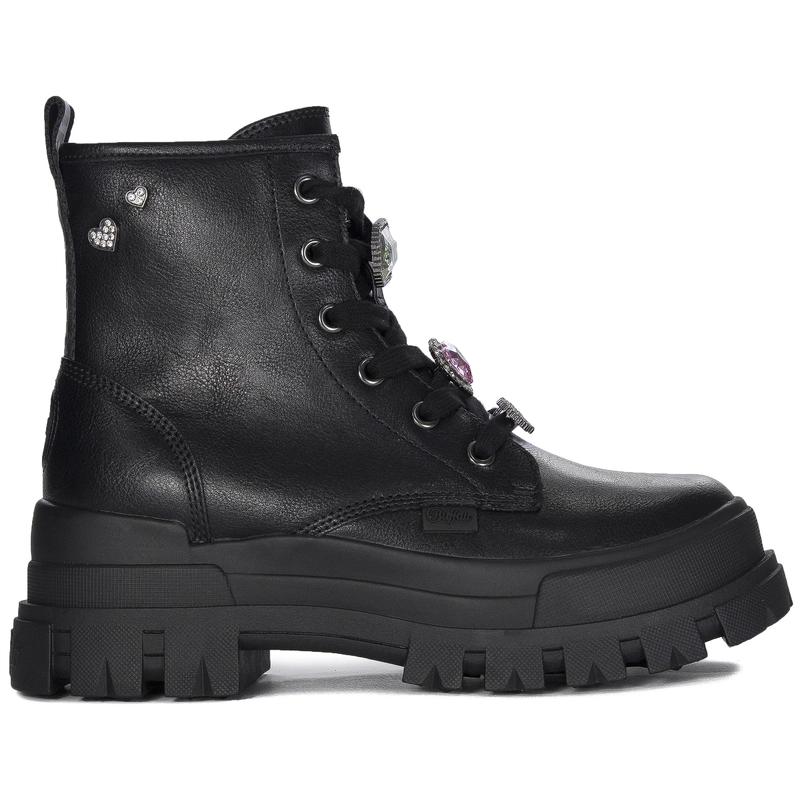 Buffalo women's ASPHA RLD ICE Black Boots