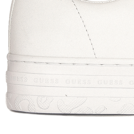 Guess women's shoes with the LULLU platform white