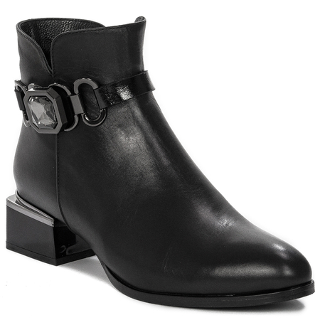 Boccato Women's Leather Boots on the Black post