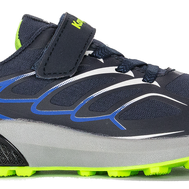 Kangaroos Sneakersy półbuty dziecięce chłopięce DK Navy/Lime